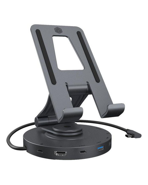 ICY BOX IB-TH100-DK Swivel Stand for Tablet And IB-TH100-DK