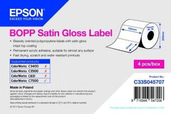 Epson C33S045707 BOPP SATIN GLOSS DIE-CUT C33S045707