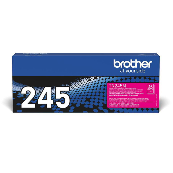 Brother TN-245M Toner Magenta Pages: 2.200 TN-245M