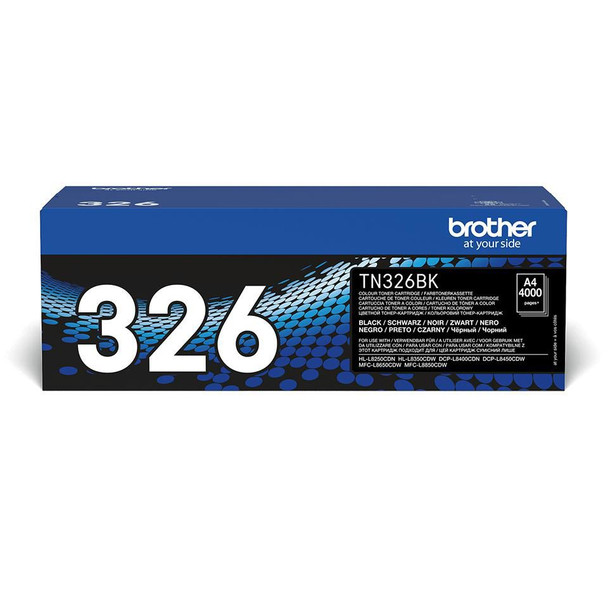 Brother TN-326BK Toner Black Pages: 4.000 High TN-326BK