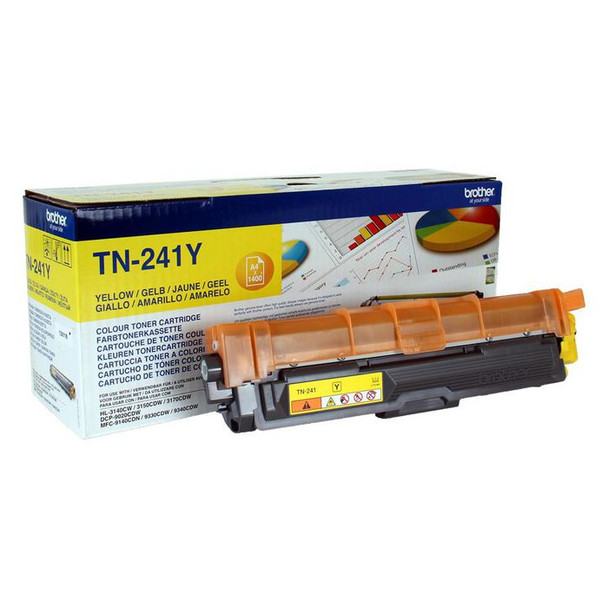 Brother TN-241Y Toner Yellow Pages: 1.400 TN-241Y