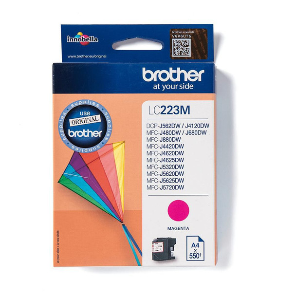 Brother LC-223M Ink Magenta. 11mlStandard LC-223M