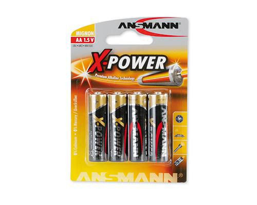 ANSMANN 5015663 Battery. 1.5V. AA. LR6 x4 5015663