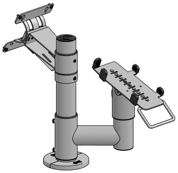 Ergonomic Solutions FARMA003-02 300mm SP2 pole with top and FARMA003-02