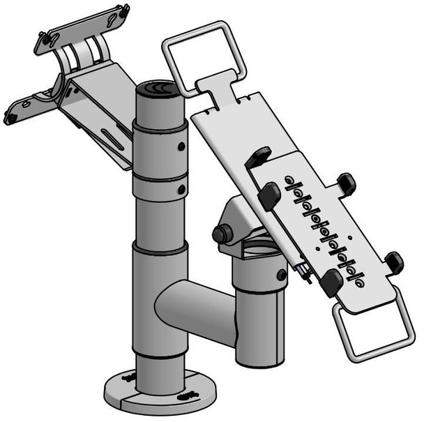 Ergonomic Solutions FARMA004-32 300mm SP2 pole with top and FARMA004-32