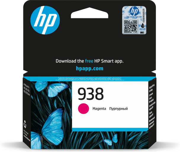 HP 4S6X6PE 938 Magenta Original Ink 4S6X6PE