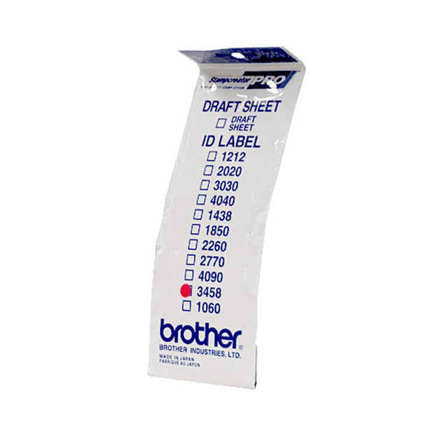 Brother ID3458 Brother ID3458 printer label ID3458