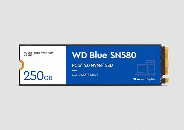 Western Digital WDS250G3B0E Blue Sn580 M.2 250 Gb Pci WDS250G3B0E