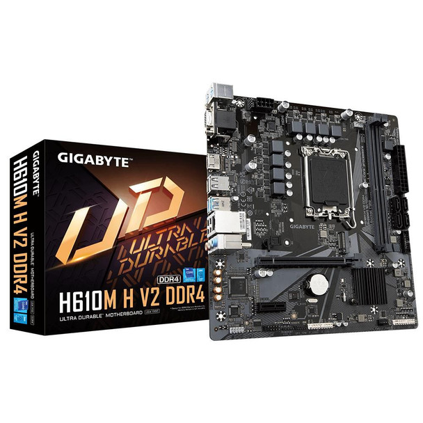 Gigabyte H610M H V2 DDR4 Rev. 1.0 Intel H610 Lga H610M H V2 DDR4