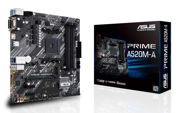 Asus 90MB17H0-M0EAYC Prime A520M-A Ii/Csm Amd A520 90MB17H0-M0EAYC