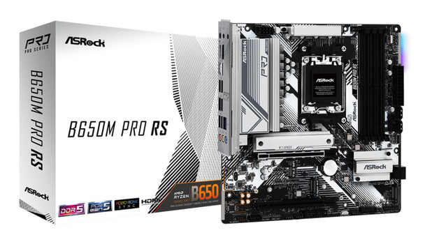 Asrock 90-MXBLP0-A0UAYZ B650M Pro Rs Amd B650 Socket 90-MXBLP0-A0UAYZ