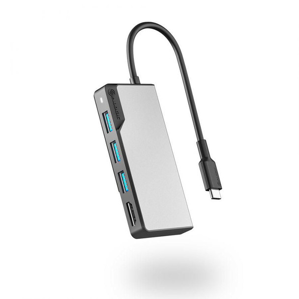 Alogic UCFUHDV2-SGR Usb-C Fusion Core 5-In-1 Hub UCFUHDV2-SGR