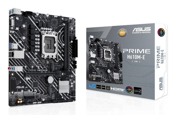 Asus 90MB1G10-M0EAYC Prime H610M-E-Csm Intel H610 90MB1G10-M0EAYC