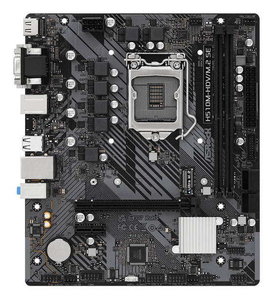 Asrock 90-MXBM00-A0UAYZ H510M-Hdv/M.2 Se Intel H470 90-MXBM00-A0UAYZ