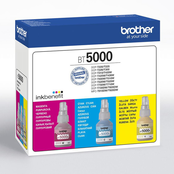 Brother BT5000CLVAL Ink Cartridge 3 PcS BT5000CLVAL
