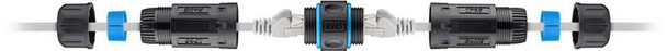 Lanview LVN-IP68-STP-CAT6A-COUPLER IP68 RJ45 Patch Cable Coupler LVN-IP68-STP-CAT6A-COUPLER