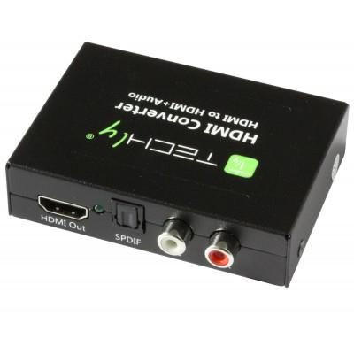 Techly IDATA-HDMI-EA Audio Extractor Hdmi Spdif + IDATA-HDMI-EA