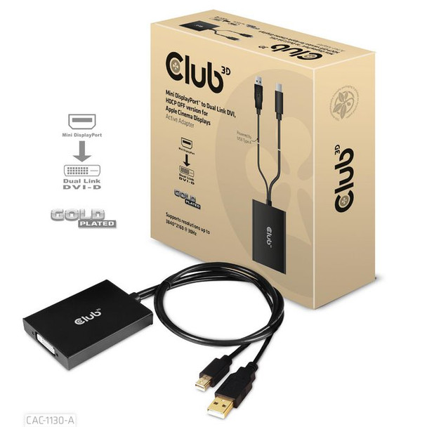 Club3D CAC-1130-A Mini Displayport To Dual Link CAC-1130-A