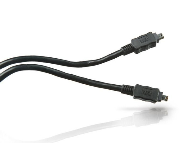 Conceptronic CC44FW18 Firewire Cable 4-P 1.8M Black CC44FW18