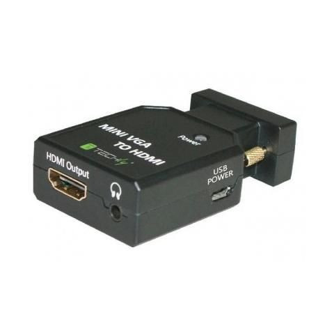 Techly IDATA-VGA-HDMINI Mini Converter Vga And Audio IDATA-VGA-HDMINI