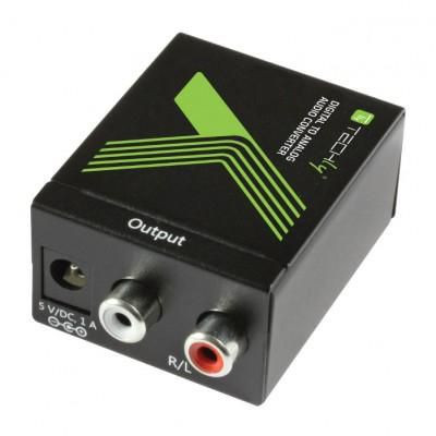 Techly IDATA-SPDIF-3 Audio Converter for Spdif IDATA-SPDIF-3