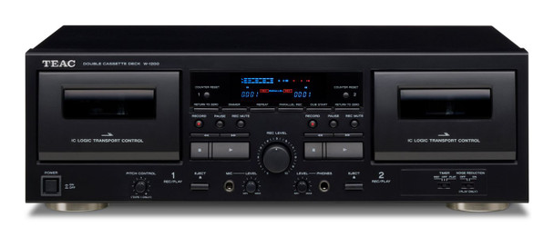 Teac W-1200-B W-1200 Cassette Deck 2 W-1200-B