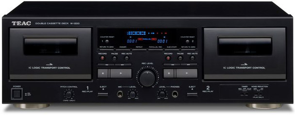 Teac W-1200-B W-1200 Cassette Deck 2 W-1200-B Teac W-1200-B W-1200 Cassette Deck 2 W-1200-B