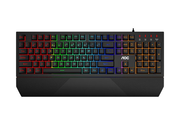 AOC GK200D3UH Gk200 Keyboard Usb Black GK200D3UH