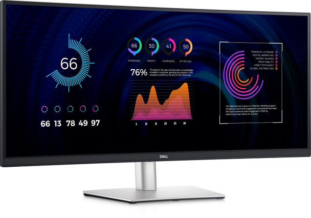 Dell DELL-P3424WE 34 Curved USB-C Hub Monitor DELL-P3424WE
