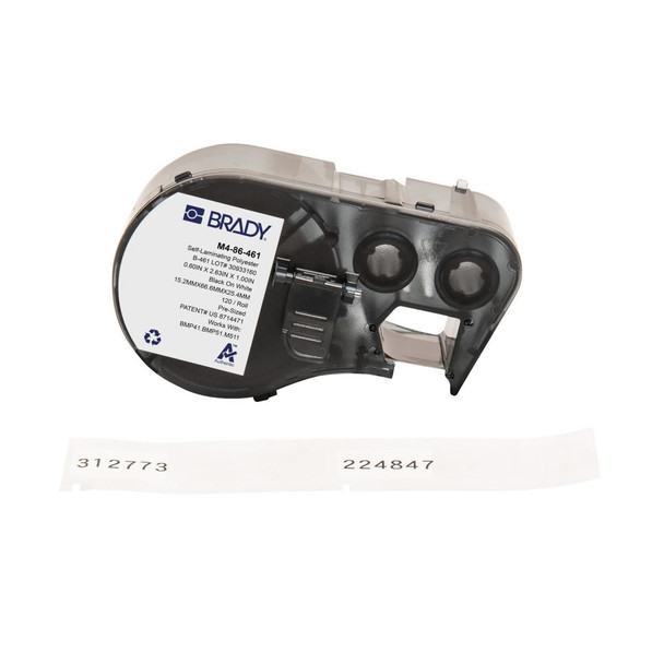 Brady M4-86-461 BMP41/BMP51/M511 Label M4-86-461