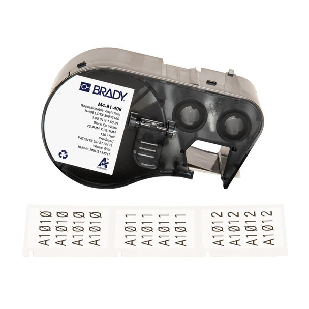 Brady M4-91-498 BMP41/BMP51/M511 Label M4-91-498