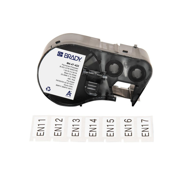 Brady M4-47-422 BMP41/BMP51/M511 Label M4-47-422