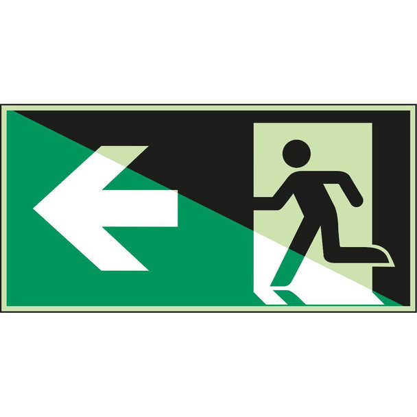 Brady E/A270/E001/NT-SA-PHOLUMC-300X150/1-B Glow-in-the-dark safety sign E/A270/E001/NT-SA-PHOLUMC-300X150/1-B