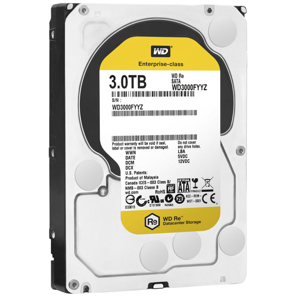 Western Digital WD3000FYYZ-RFB WD RE4 3TB 7200RPM 24x7 WD3000FYYZ-RFB