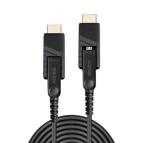 Lindy 38320 10m Fibre Optic Hybrid 38320
