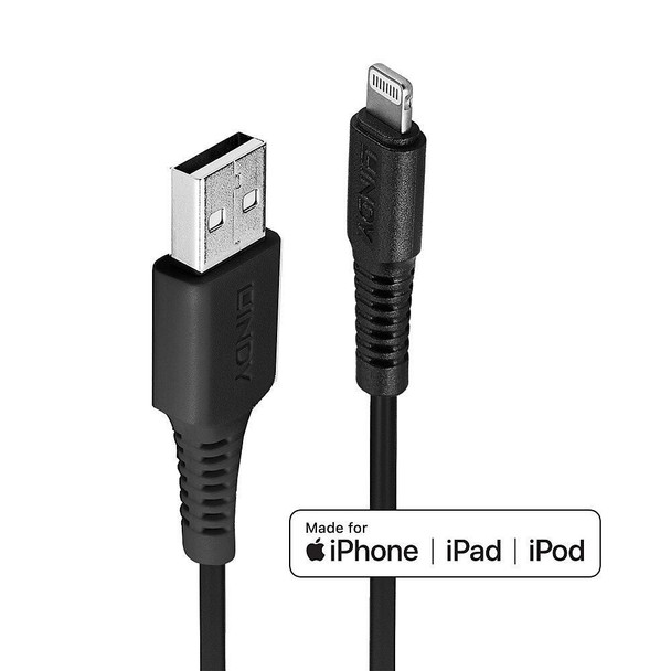 Lindy 31319 0.5m USB Type A to Lightning 31319