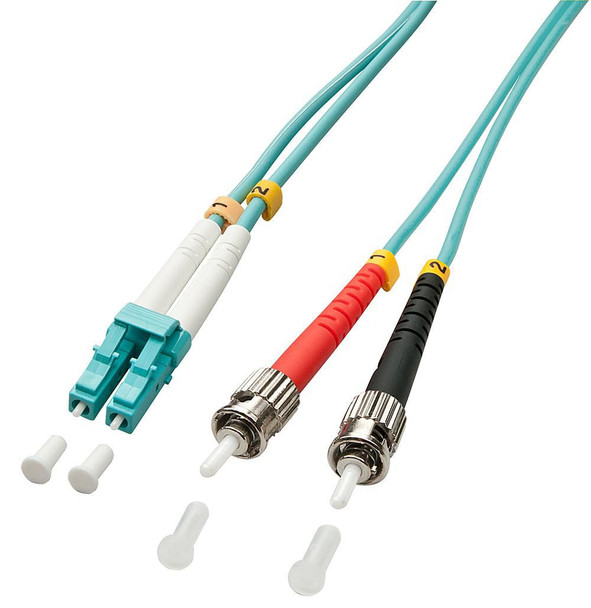 Lindy 46384 Fibre Optic Cable LC/ST OM3. 46384
