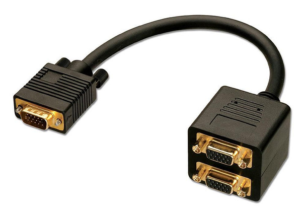 Lindy 41214 2 Port VGA Splitter Cable 41214