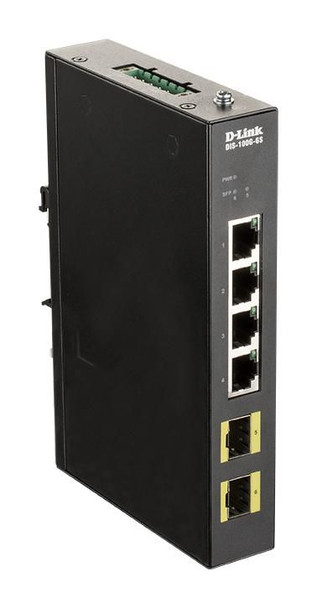D-Link DIS-100G-6S 4-port Gigabit Industrial DIS-100G-6S