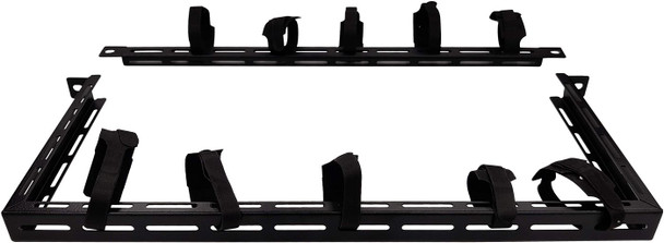 Lanview RAO220BL 1/2U 19" CABLE ORGANIZER RAO220BL