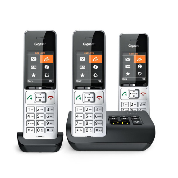 Gigaset L36852-H3023-B111 Comfort 500A Trio Analog/Dect L36852-H3023-B111