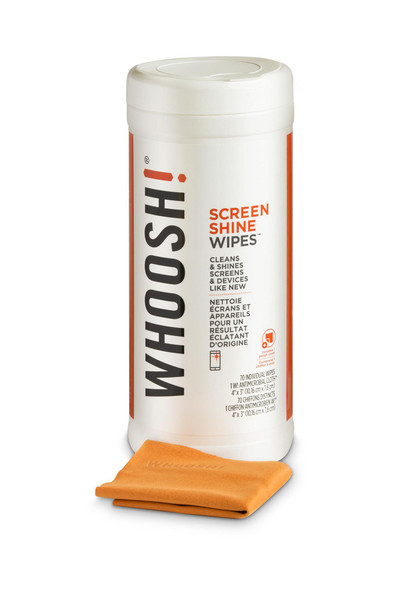 Whoosh! 1FGWP70ENFR SCREEN SHINE WIPES 70 pack 1FGWP70ENFR