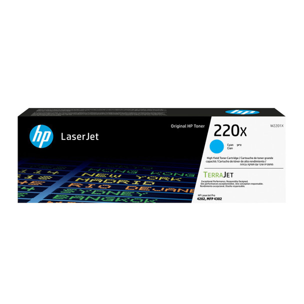 HP W2201X 220X Cyan Original Laserjet W2201X