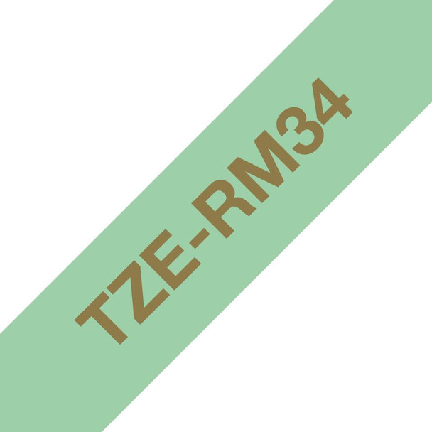Brother TZE-RM34 Printer Ribbon Gold TZE-RM34