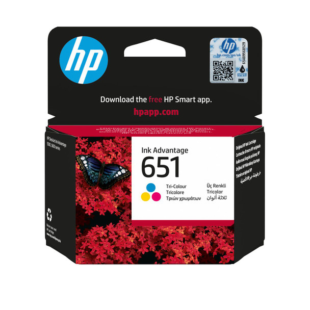 HP C2P11AE#BHL 651 Tri-Color Original Ink C2P11AE#BHL