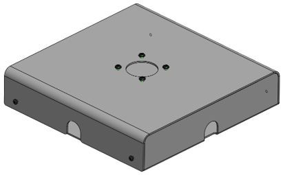 Ergonomic Solutions SP-EONE205-02 Counter top garage for HP SP-EONE205-02