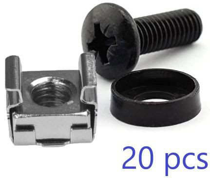 Lanview RAX106 M6 CAGE NUT SET AND MOUNTING RAX106