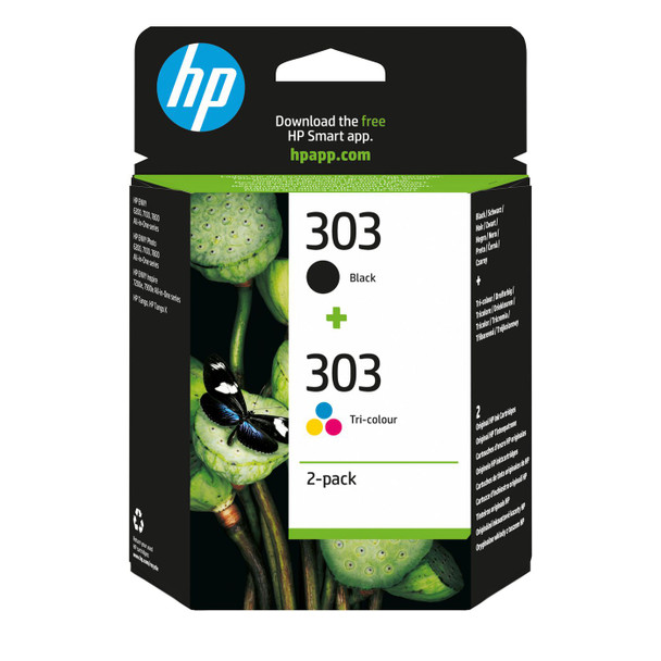 HP 3YM92AE#301 303 2-pack Black/Tri-color 3YM92AE#301