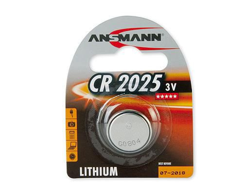 ANSMANN 5020142 Lithium CR 2025. 3 V Battery 5020142