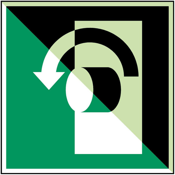 Brady E/E018/NT-SA-PHOLUMC-150X150/1-B Glow-in-the-dark safety sign E/E018/NT-SA-PHOLUMC-150X150/1-B